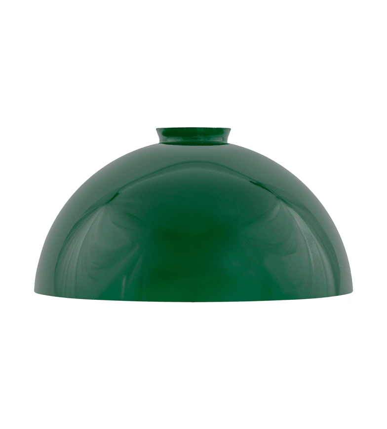 Dome Glass Shade 60/235 Groente Van Karlskrona lampfabrik - 