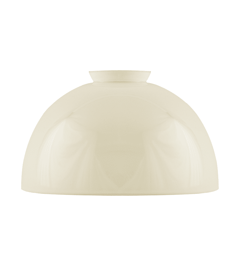 Dome Glass Shade 60/170 Gebroken wit Van Karlskrona lampfabrik - 