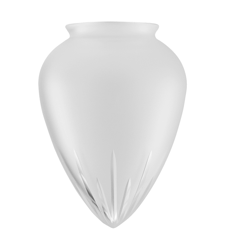 Teardrop Glass Shade 80/120 Gematteerd Van Karlskrona lampfabrik - 