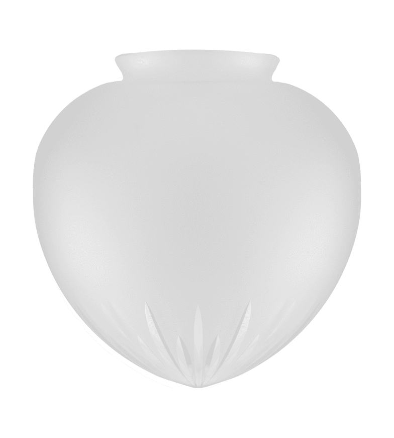 Teardrop Glass Shade 100/190 Gematteerd Van Karlskrona lampfabrik - 