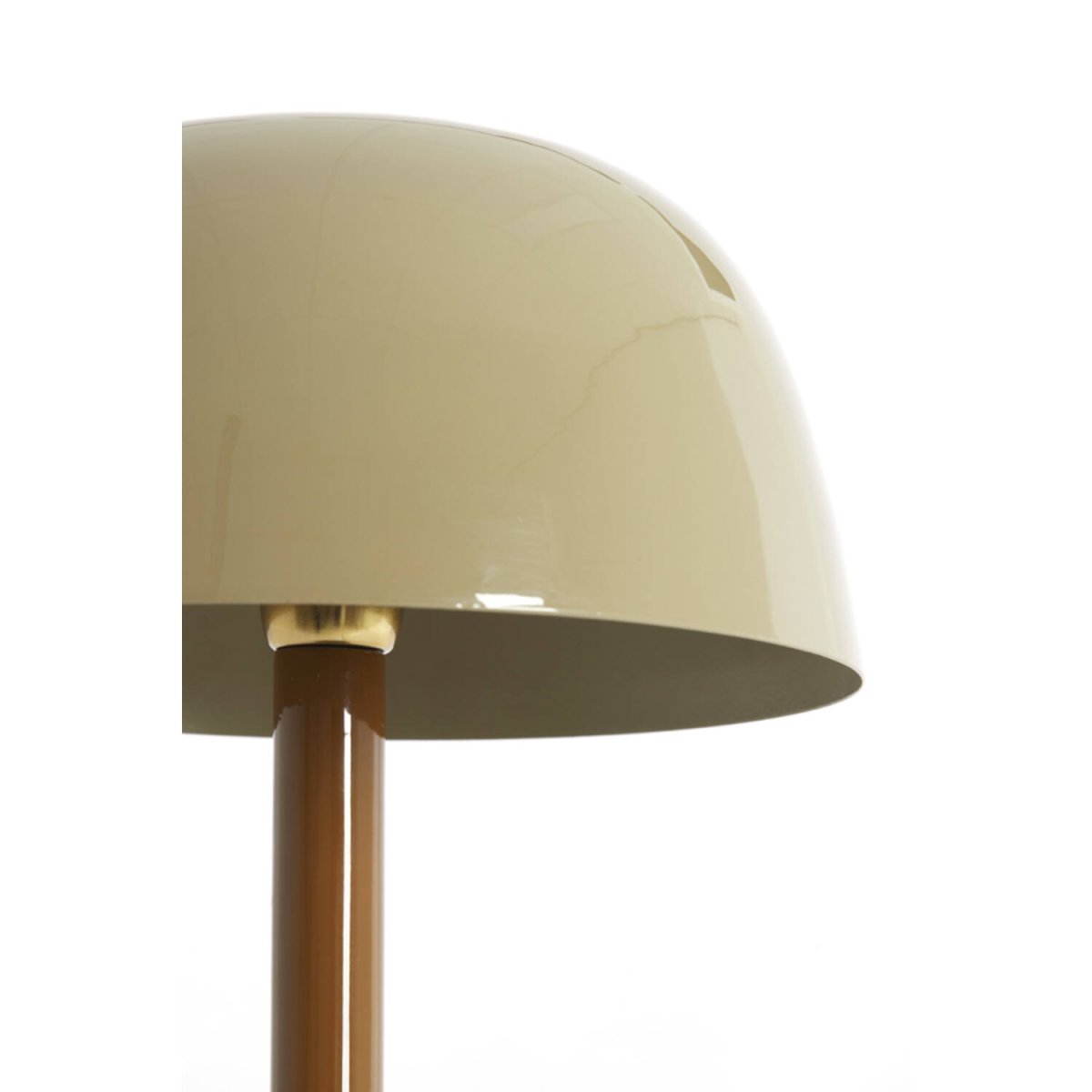 Marivet 48cm Bruin tafellamp Van Light & Living - Marivet combineert tijdloze eenvoud met een moderne kleurtoon die in elke kamer een stijlvolle blikvanger zal zijn.