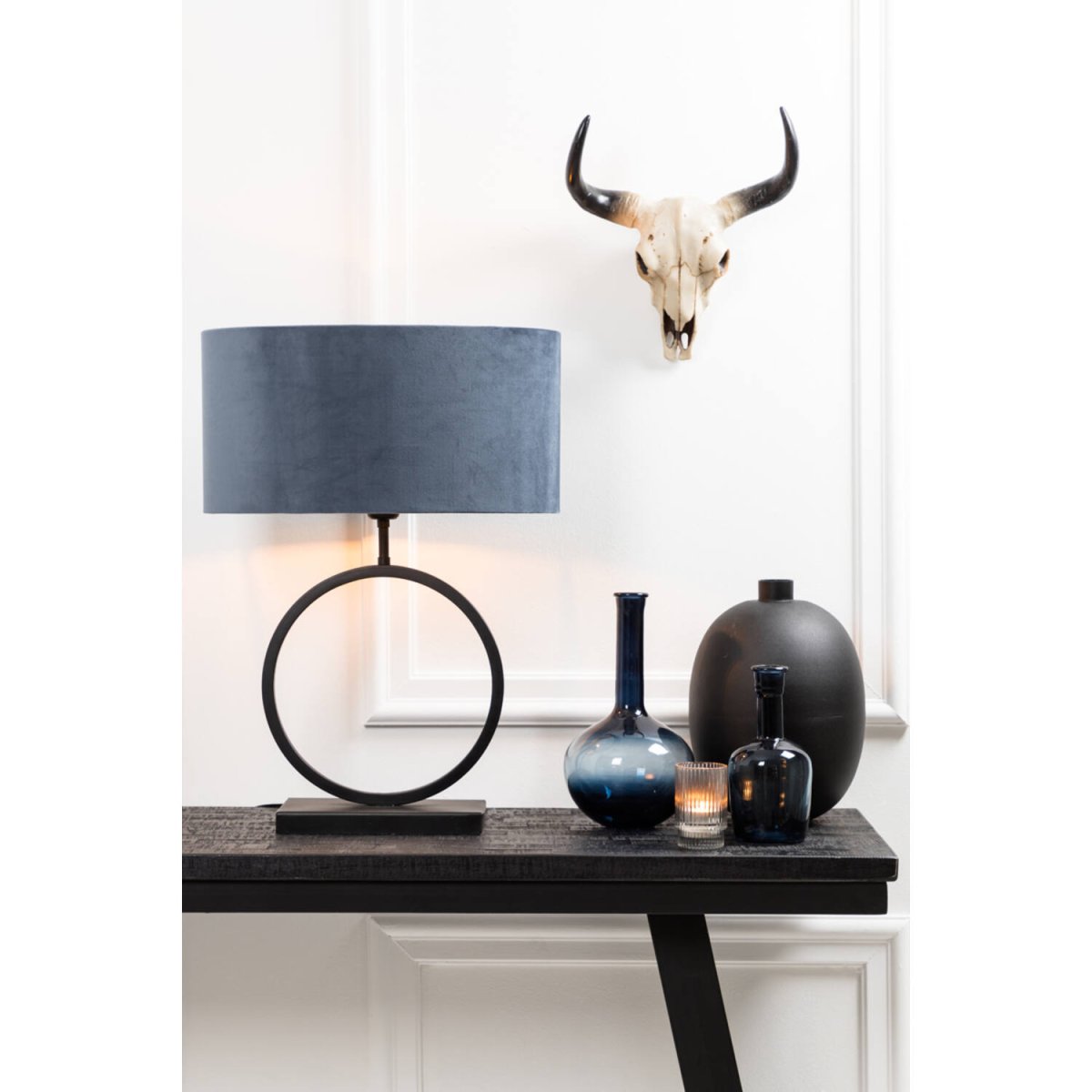 Liva 43cm Zwart lampenvoet Van Light & Living - 