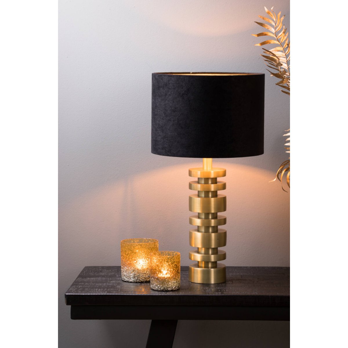 Desley 36cm Goud lampenvoet Van Light & Living - 