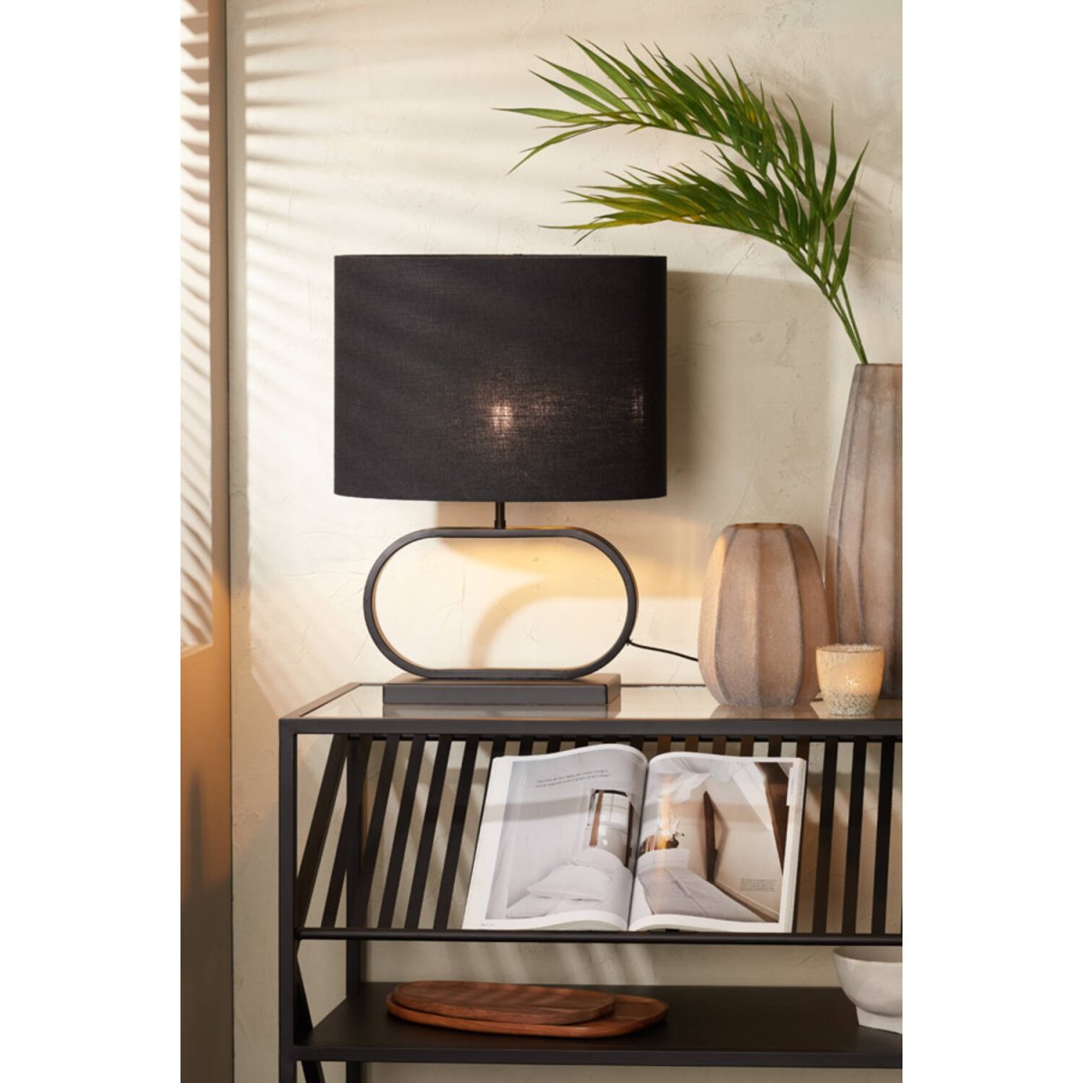 Jamiro 30cm Zwart lampenvoet Van Light & Living - 