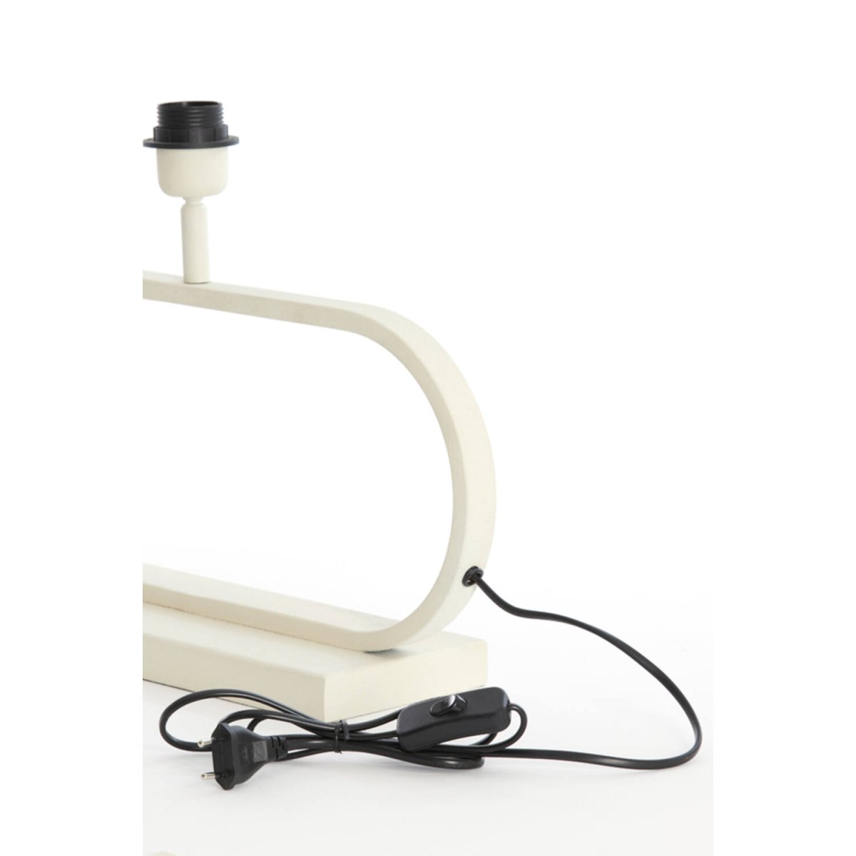 Jamiro 30cm Crèmewit lampenvoet Van Light & Living - 