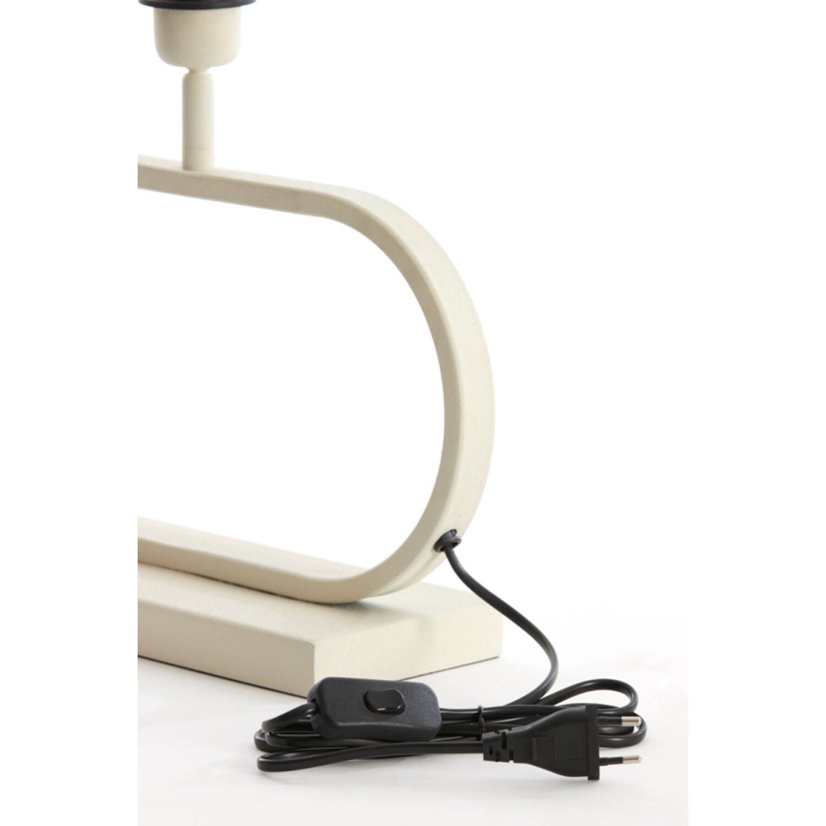 Jamiro 30cm Crèmewit lampenvoet Van Light & Living - 