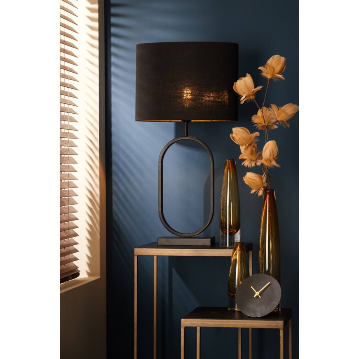 Jamiri 45cm Zwart lampenvoet Van Light & Living - 