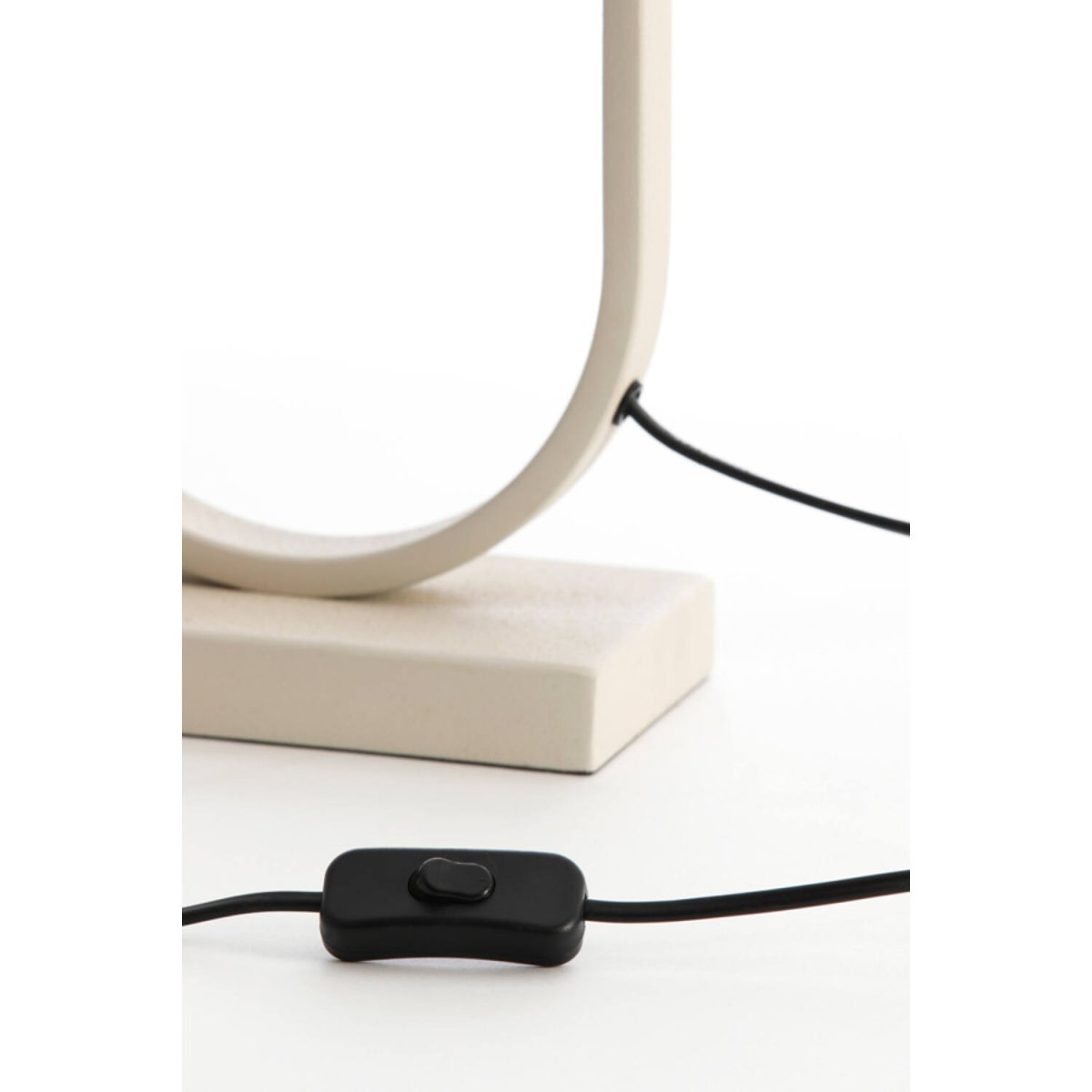Jamiri 55cm Crèmewit lampenvoet Van Light & Living - 