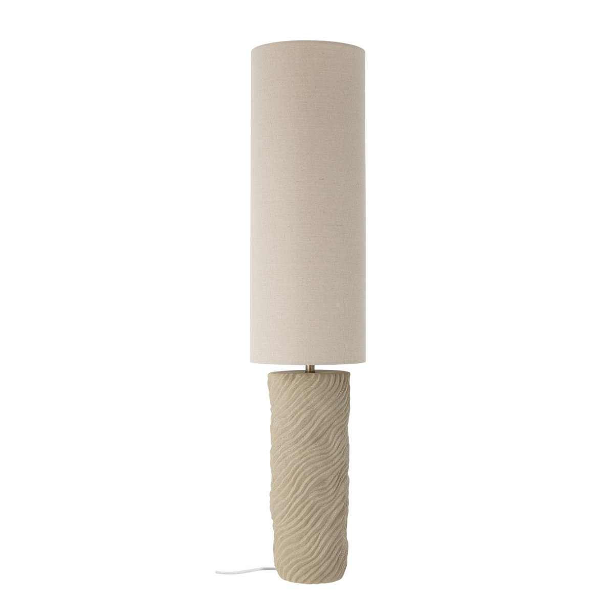 Payah Beige vloerlamp Van Bloomingville - Perfect voor het verlichten van donkere hoeken en tegelijkertijd het cre&euml;ren van een warme en uitnodigende sfeer in de woonkamer, slaapkamer of hal.