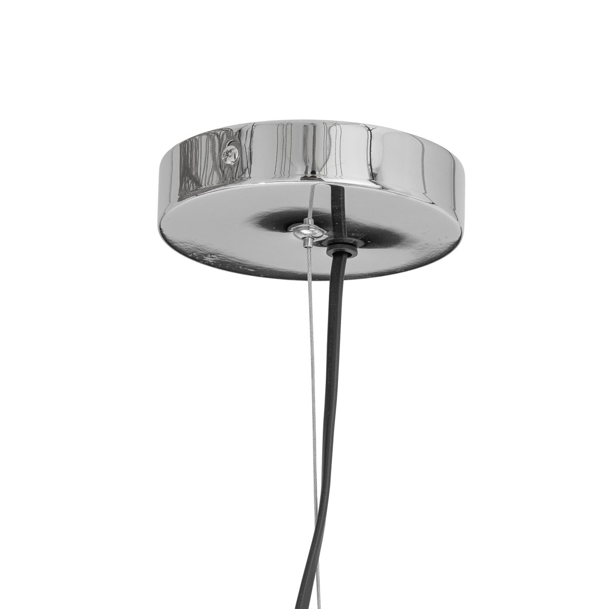 Isalina Ø55 Natuur hanglamp Van Bloomingville - De Isalina hanglamp is handgeweven van papier en heeft een natuurlijke, warme uitstraling die een huiselijke sfeer cre&euml;ert.
