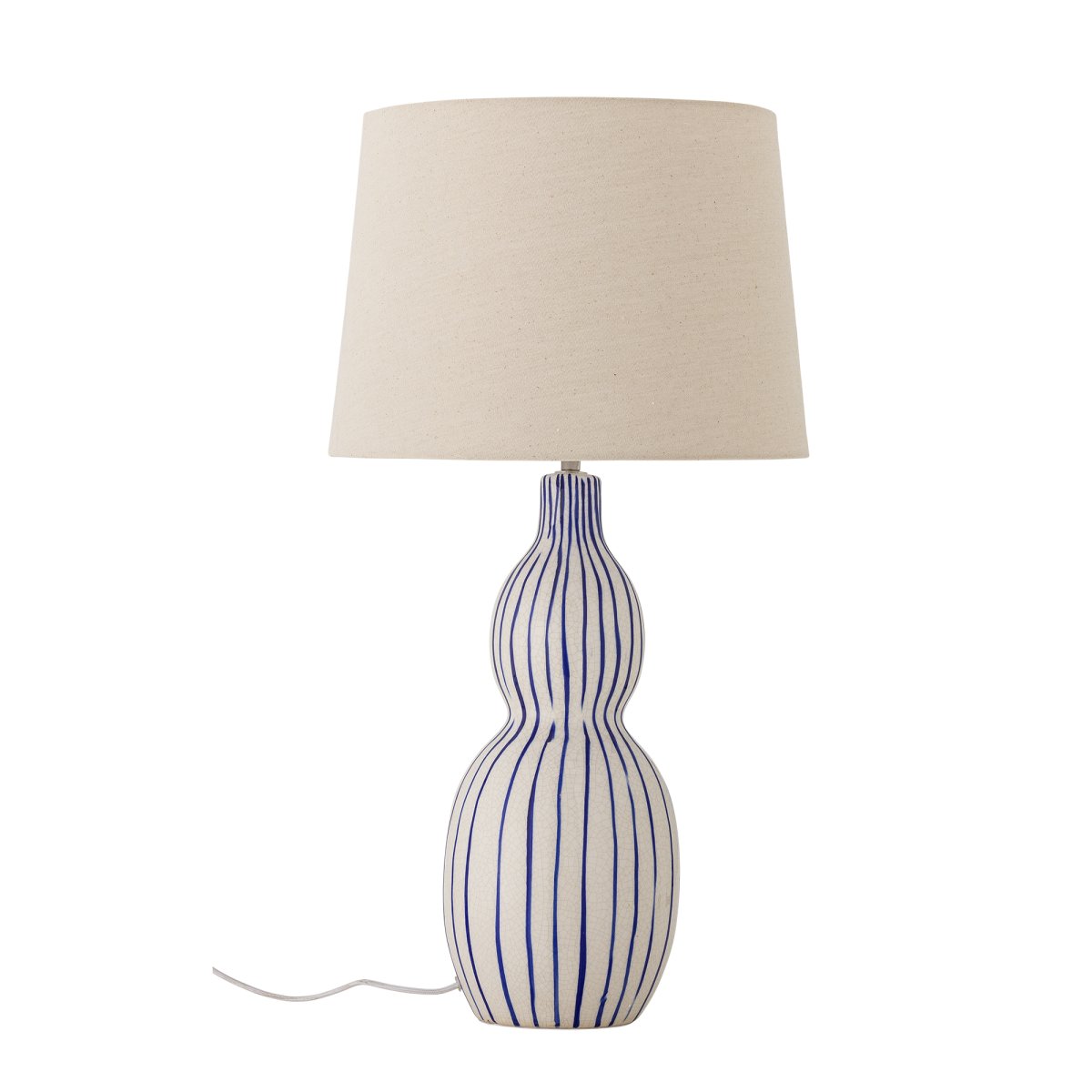Gavisa 68cm Blauw tafellamp Van Bloomingville - Gavisa is een lamp die functionaliteit combineert met decoratieve stijl en elke kamer een beetje levendiger maakt.