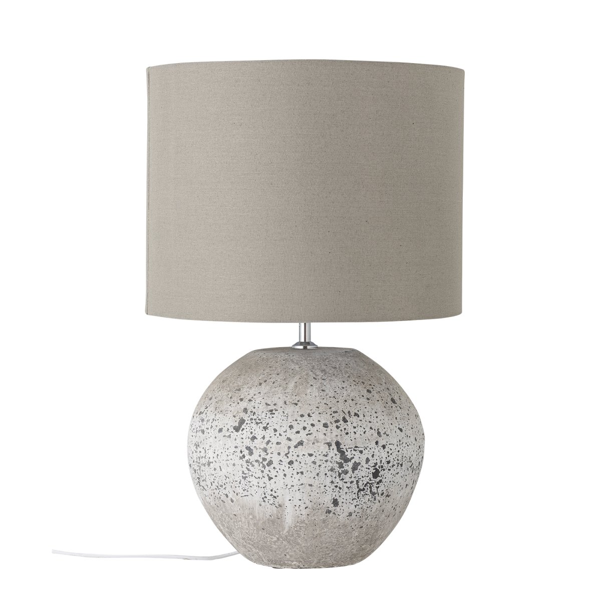 Isedora 60cm Beige tafellamp Van Bloomingville - De Isedora tafellamp van Bloomingville combineert een rustieke, organische uitstraling met een stijlvol design - perfect voor het cre&euml;ren van een warme en uitnodigende sfeer.