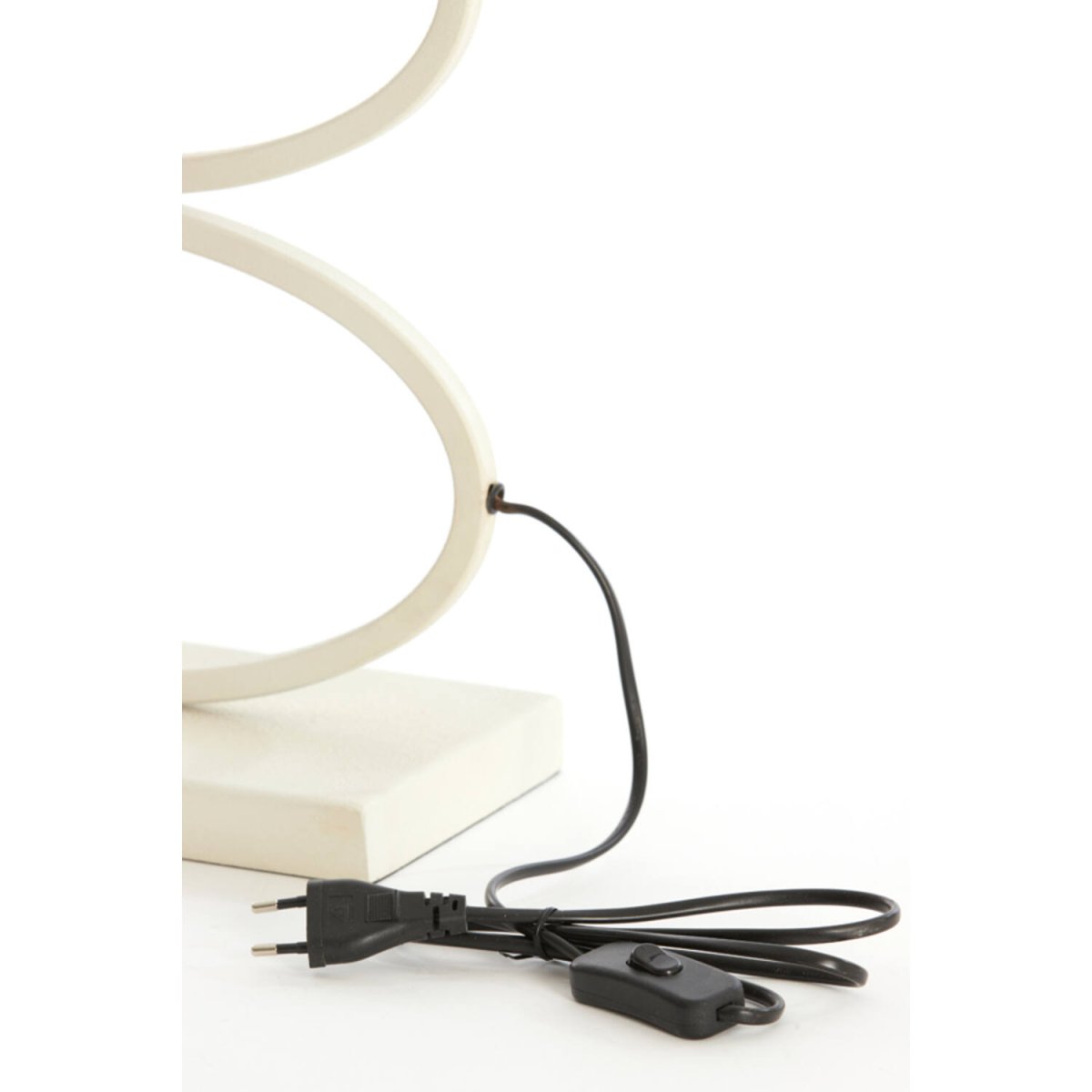 Stelius 60cm Crèmewit lampenvoet Van Light & Living - 