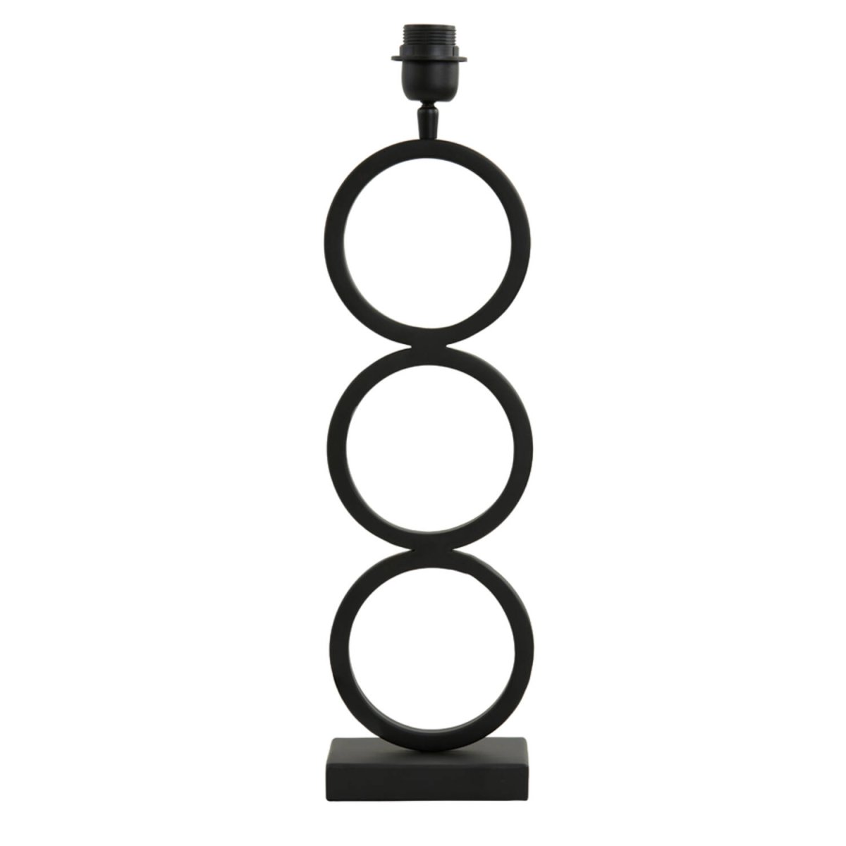 Stelios 50cm Zwart lampenvoet Van Light & Living - 