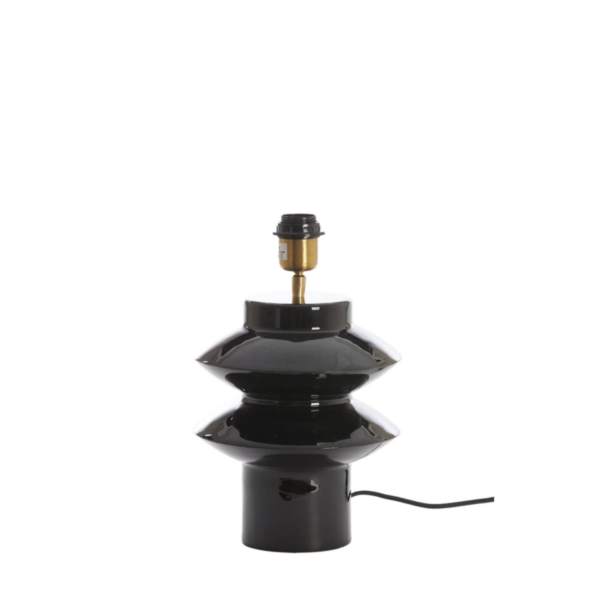 Petch 26cm Zwart lampenvoet Van Light & Living - 