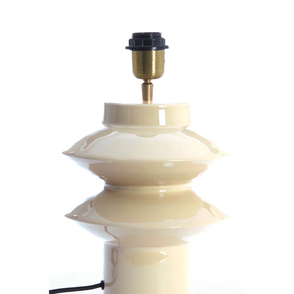 Petch 26cm Grijs lampenvoet Van Light & Living - 