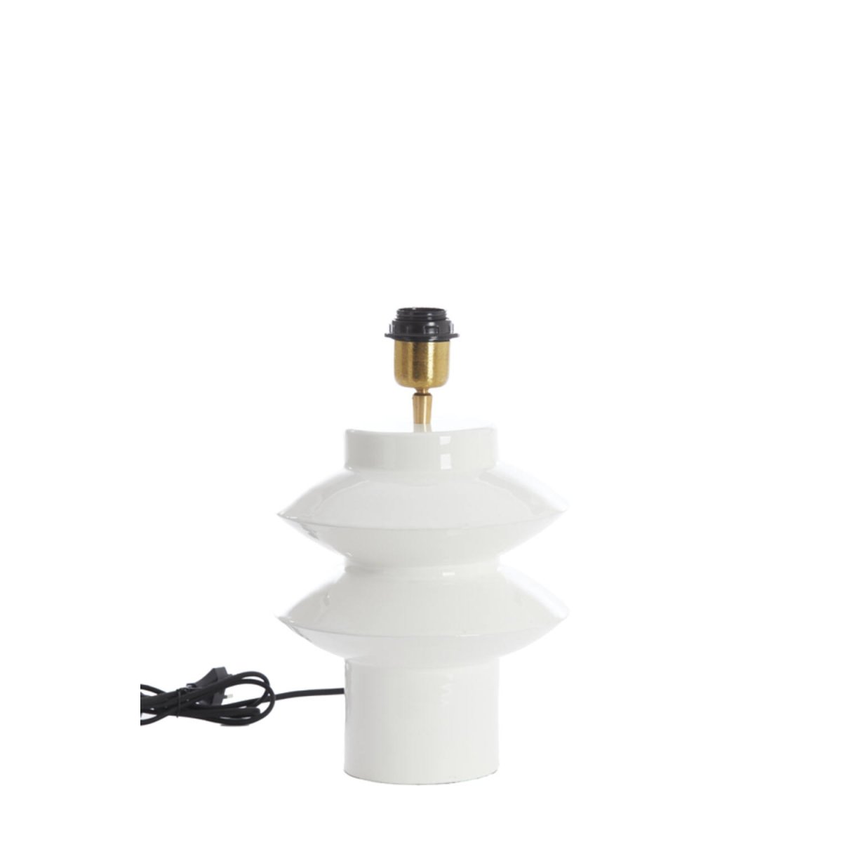 Petch 26cm Wit lampenvoet Van Light & Living - 