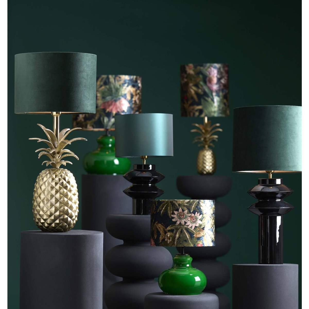 Petch 40cm Zwart lampenvoet Van Light & Living - 