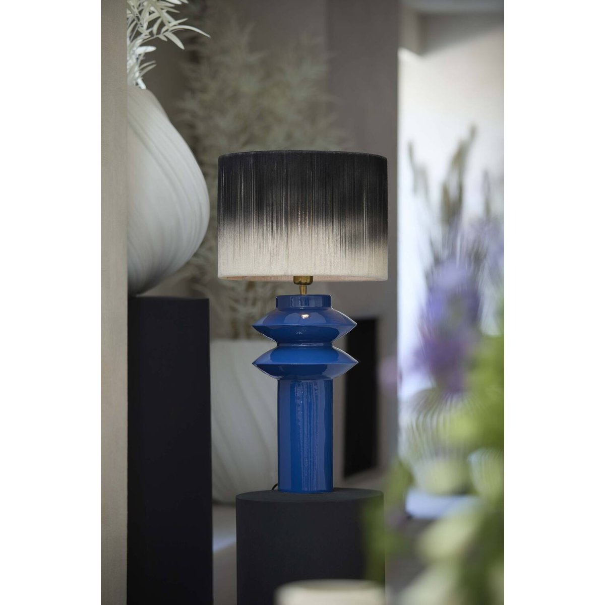 Petch 40cm Blauw lampenvoet Van Light & Living - 