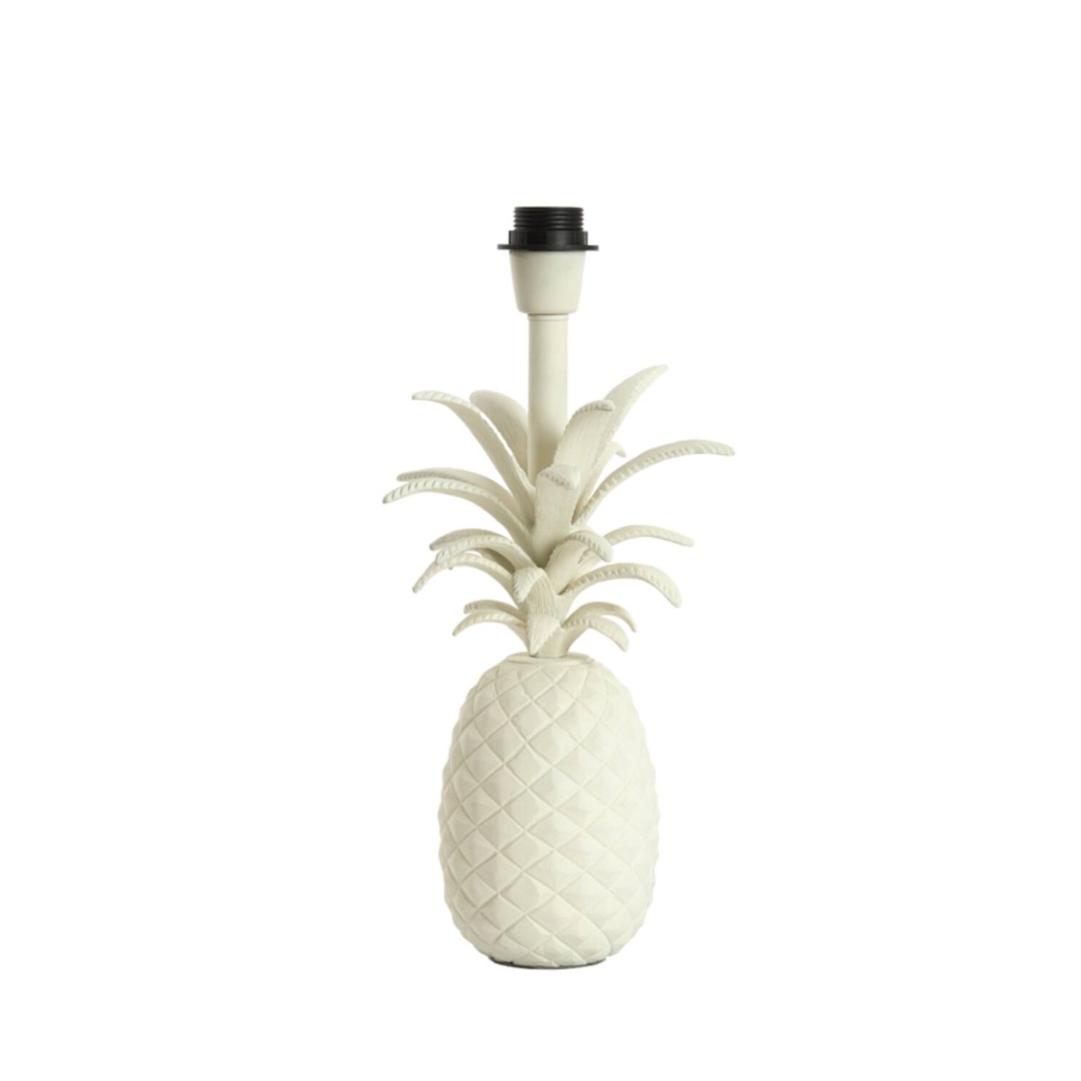 Pineapple 37cm Crèmewit lampenvoet Van Light & Living - 