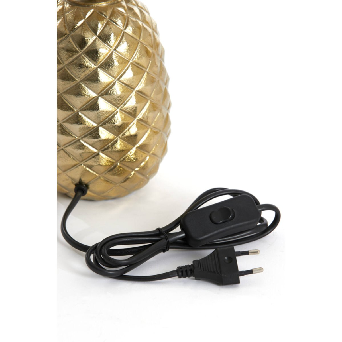 Pineapple 37cm Goud lampenvoet Van Light & Living - 