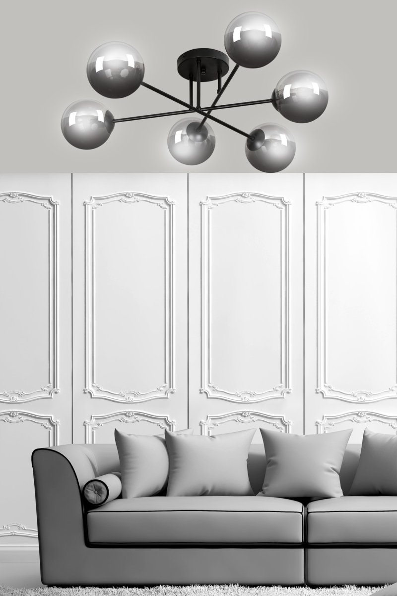 Brendi Ø75 plafondlamp Van Emibig Lighting - Brendi biedt plafondlampen die perfect passen bij zowel moderne als meer traditionele interieurs.