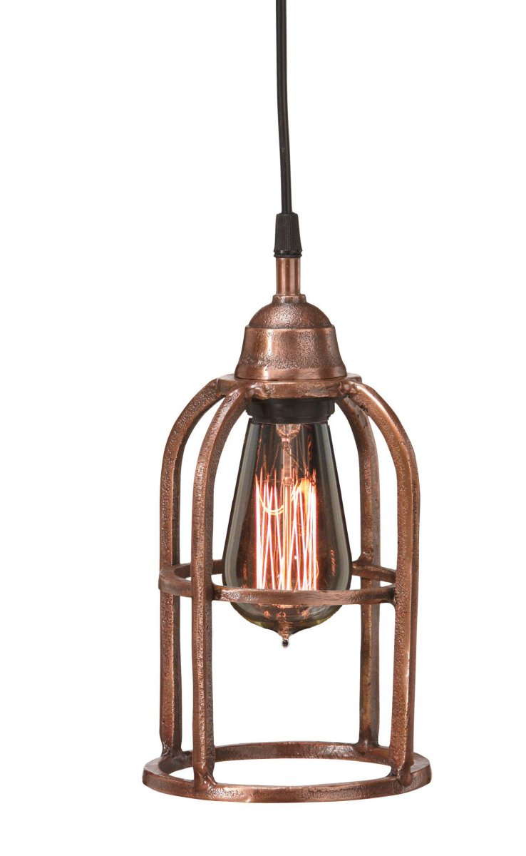 Boston Ø14 Koper raamlamp Van PR Home - Stijlvolle en eenvoudige plafond- en raamlamp van metaal met industrieel design.