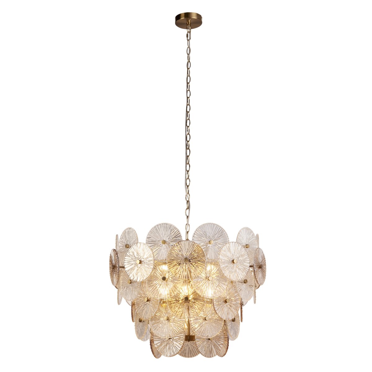 Wagon Wheel Ø64 Bronzen hanglamp Van Searchlight - Met zijn elegante design past de lamp perfect in een modern interieur en dankzij de verstelbare hoogte kunt u de lamp eenvoudig aanpassen aan beide ruimtes en behoeften.