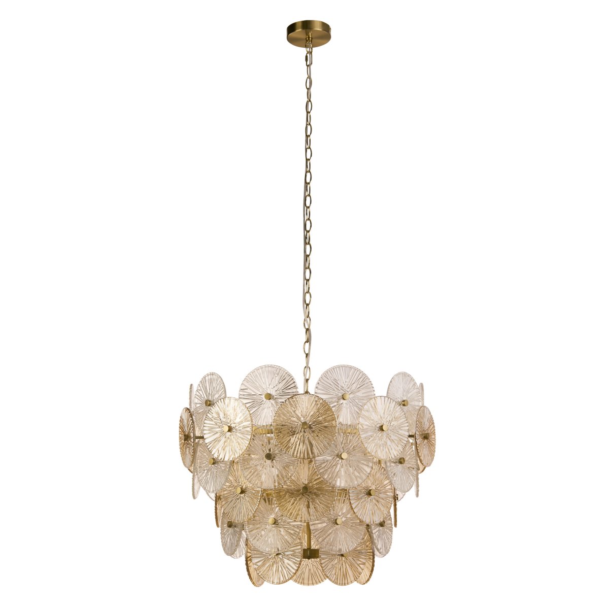 Wagon Wheel Ø64 Bronzen hanglamp Van Searchlight - Met zijn elegante design past de lamp perfect in een modern interieur en dankzij de verstelbare hoogte kunt u de lamp eenvoudig aanpassen aan beide ruimtes en behoeften.