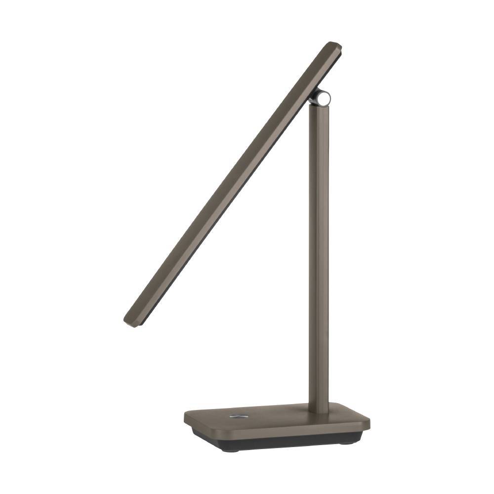 Iniesta 35cm Zwart bureaulamp Van Eglo - Dankzij het slanke profiel en het stijlvolle uiterlijk past de lamp naadloos in verschillende soorten werkruimtes of thuiskantoren waar functionaliteit en design even belangrijk zijn.