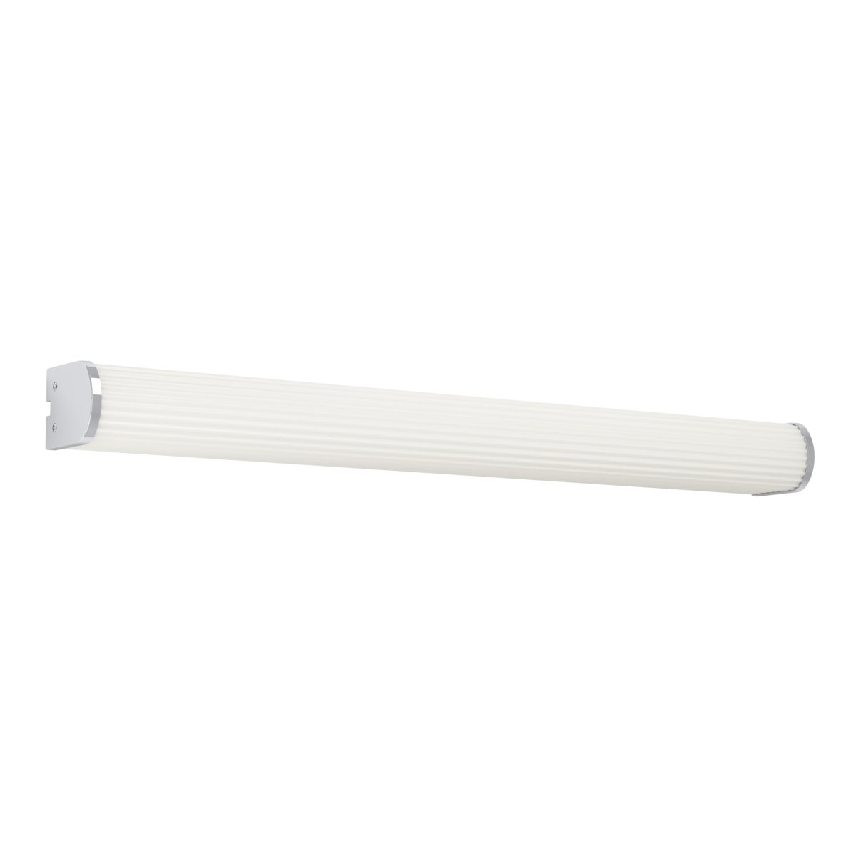 Patrovaro 60cm Wit badkamerlamp Van Eglo - De lamp heeft een geïntegreerde LED met een lichtopbrengst van 2000 lumen en de kleurtemperatuur kan in drie stappen worden aangepast, van wit tot koelwit licht.