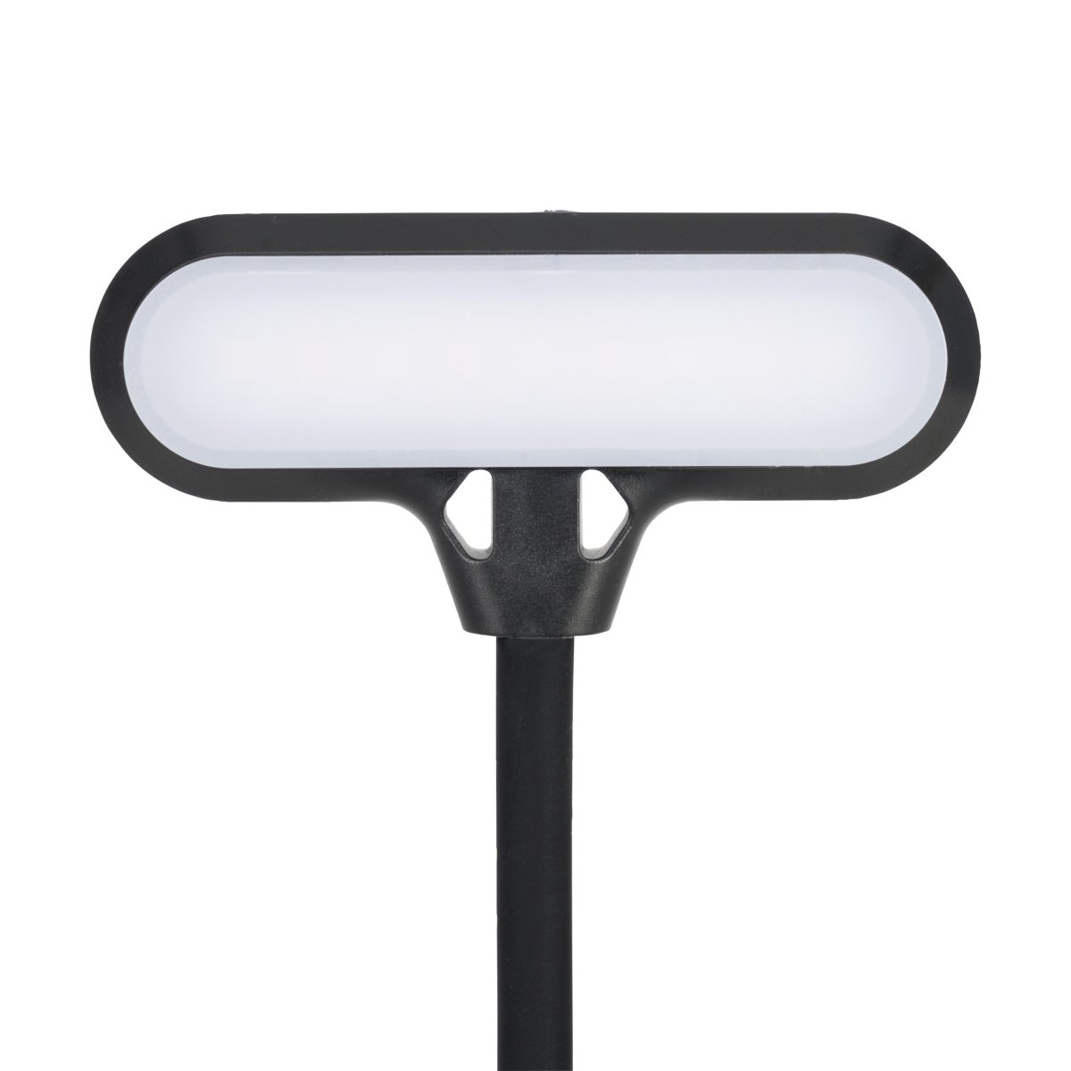 Yamenzi Zwart Draagbare Van Eglo - Yamenzi is een praktische en flexibele LED-lamp met een klem waarmee je hem gemakkelijk op bijvoorbeeld een bureau, hoofdbord of plank kunt plaatsen.