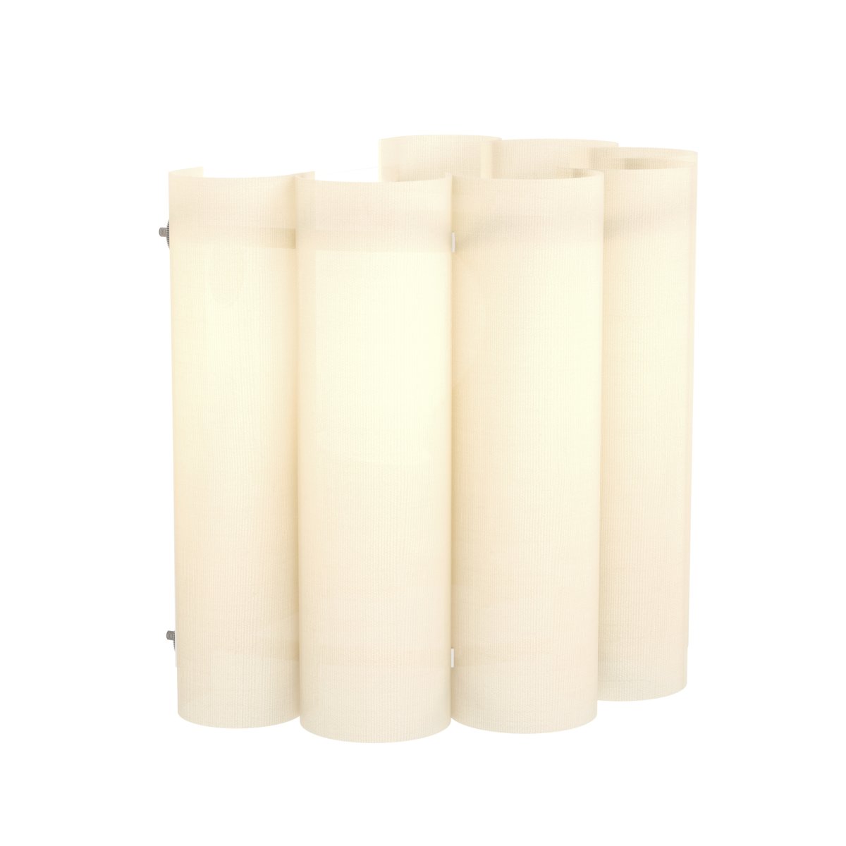 Collegrilli 17cm Beige wandlamp Van Eglo - Collegrilli is een decoratieve wandlamp met een beige textielen kap die de natuurlijke structuur van linnen nabootst.