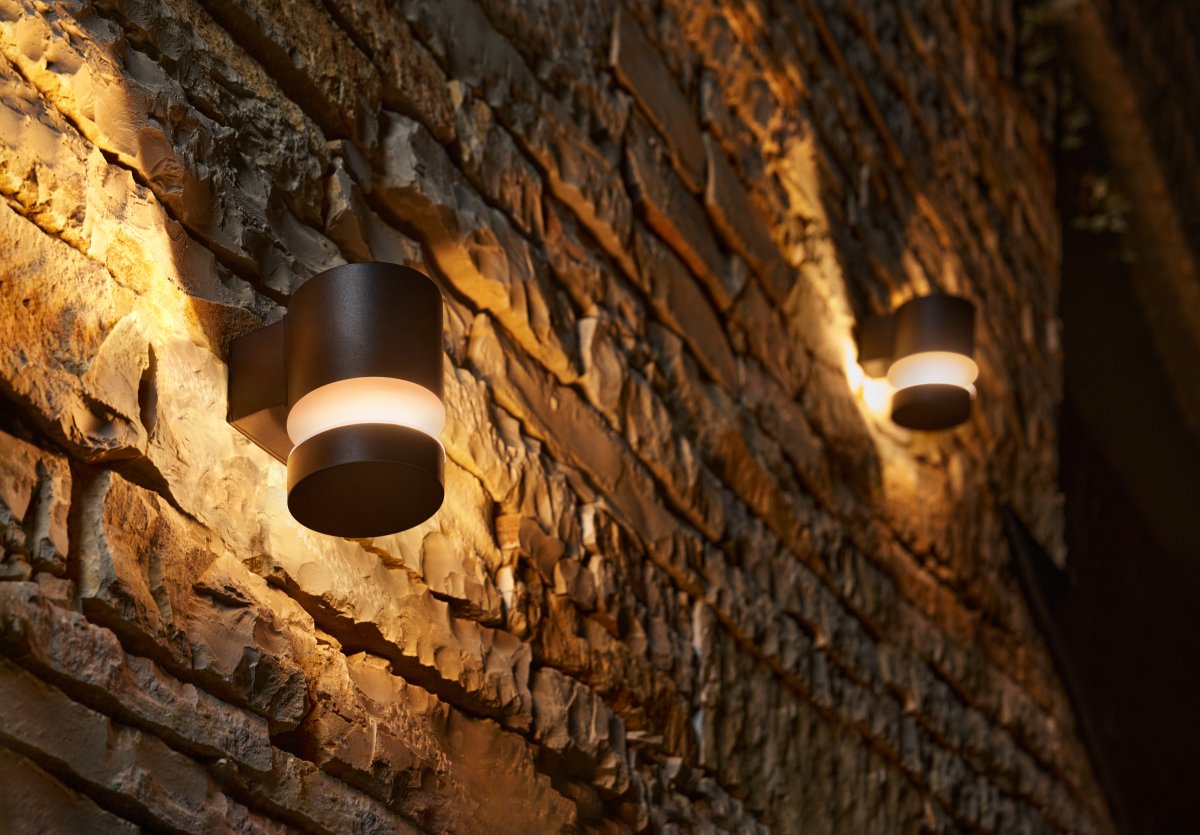 Laven Zwart buitenlamp Van Philips - 