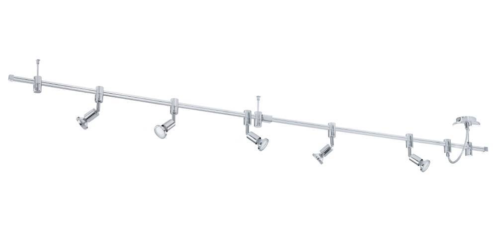 Vilanova 5 Aluminium spot Van Eglo - Dankzij de vijf verstelbare spots kunt u het licht eenvoudig richten op de plek waar u het nodig hebt.