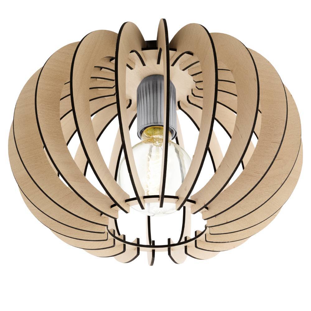  Stellato Ø40 Natuur plafondlamp Van Eglo - Door de open en organische vorm verspreidt het licht op een prachtige manier en creëert het een warme en uitnodigende sfeer.