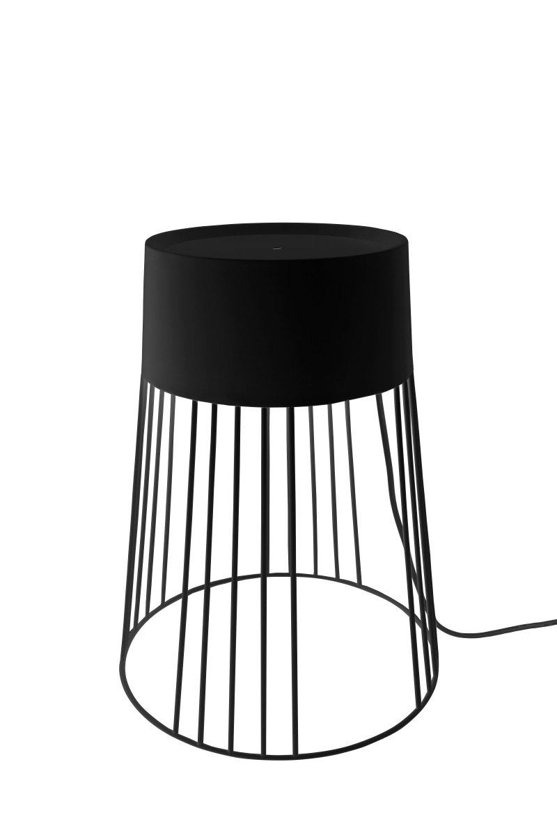 Koster Zwart Van Globen Lighting - Koster is een grafische lamp met IP44-classificatie.