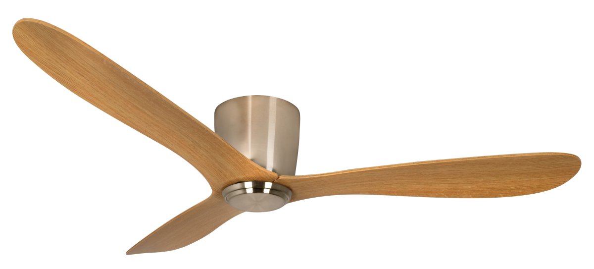 Cetus II Ø132 Nikkel Van Texa Design - Dit betekent dat u hem in de zomer kunt gebruiken om af te koelen en in de winter om warme lucht te laten circuleren.