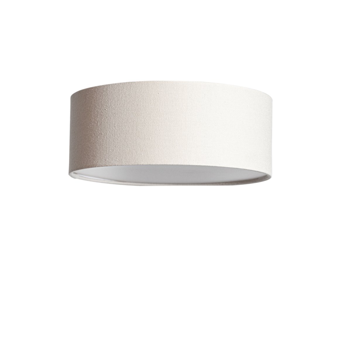 Abbie Ø26 Beige plafondlamp Van Cottex - Abbie is een stijlvolle plafondlamp met een beige textielen kap die een natuurlijke en warme sfeer aan de kamer geeft.