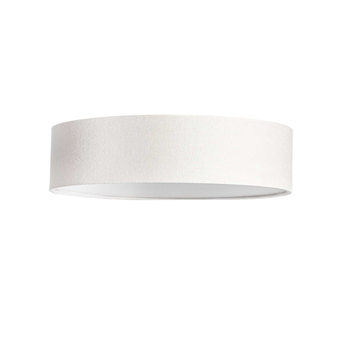 Abbie Ø38 Wit plafondlamp Van Cottex - Abbie is een stijlvolle plafondlamp met een witte textielen kap die een natuurlijke en warme sfeer aan de kamer geeft.