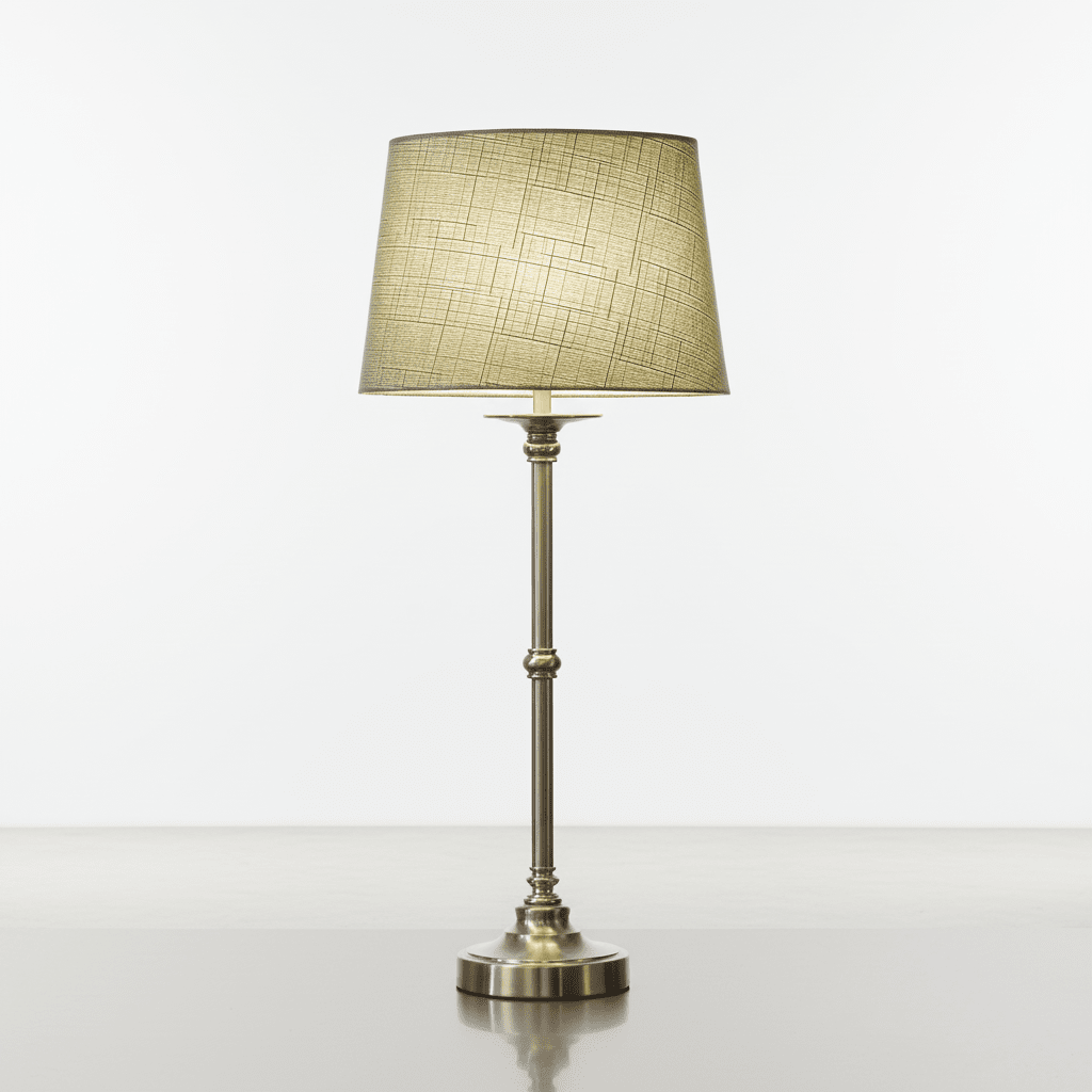 Axel 60cm Zilver/groen tafellamp Van Lampan - De ovale kap van groen textiel vormt een mooie aanvulling op de lampvoet en zorgt voor een zacht en aangenaam licht.