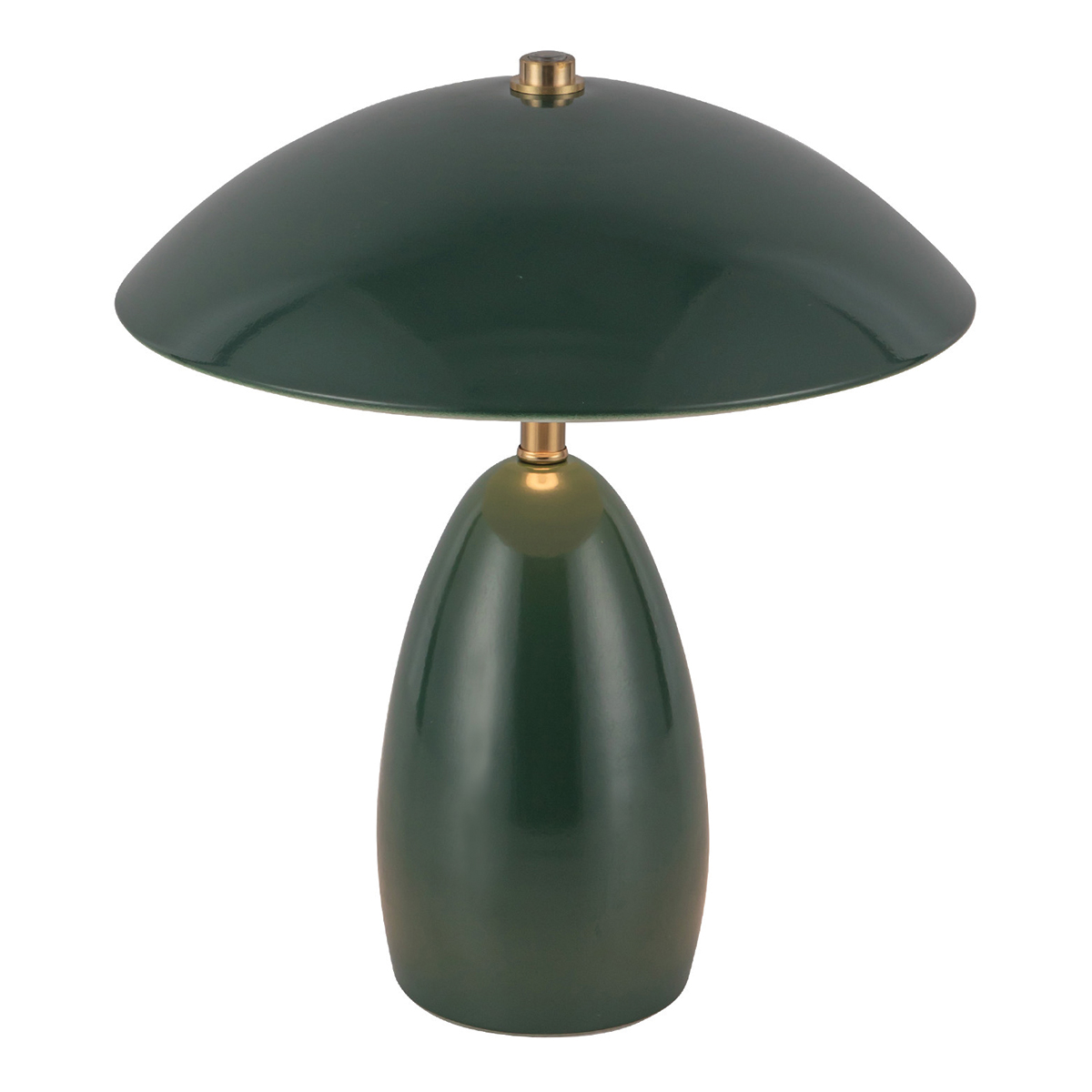 Poppy 27cm Groente Draagbare Van Elstead Lighting - Poppy heeft een ge&iuml;ntegreerde 3W LED met een lichtopbrengst van 112 lumen en is dimbaar in drie standen.