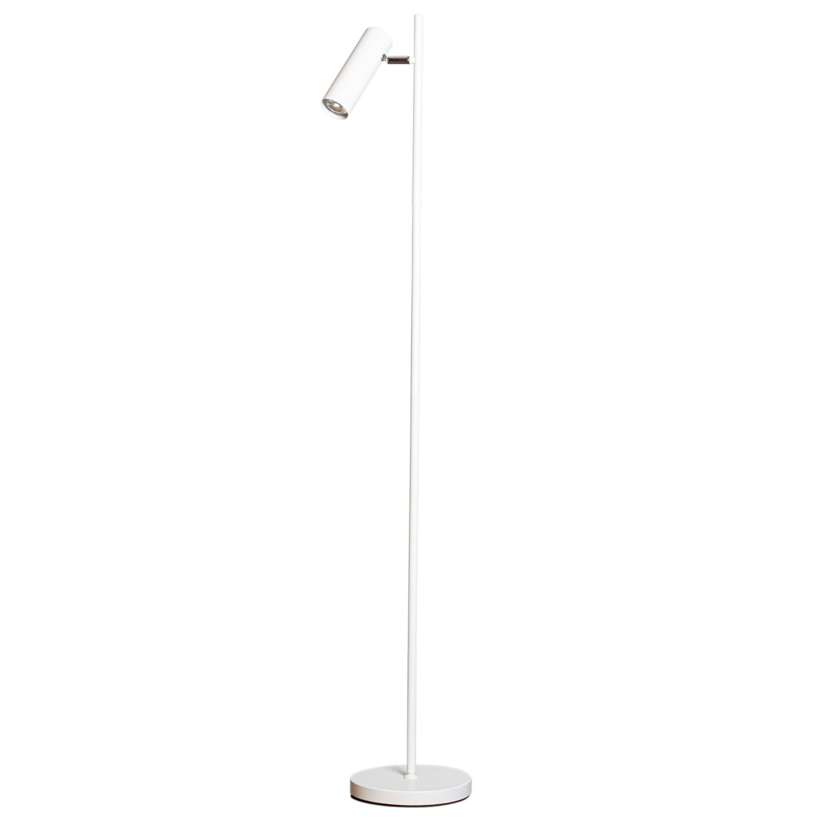  Alpha Wit vloerlamp Van Cottex - De beweegbare spot maakt het gemakkelijk om het licht te richten waar het nodig is, perfect bijvoorbeeld om te lezen of als gerichte verlichting in de kamer.