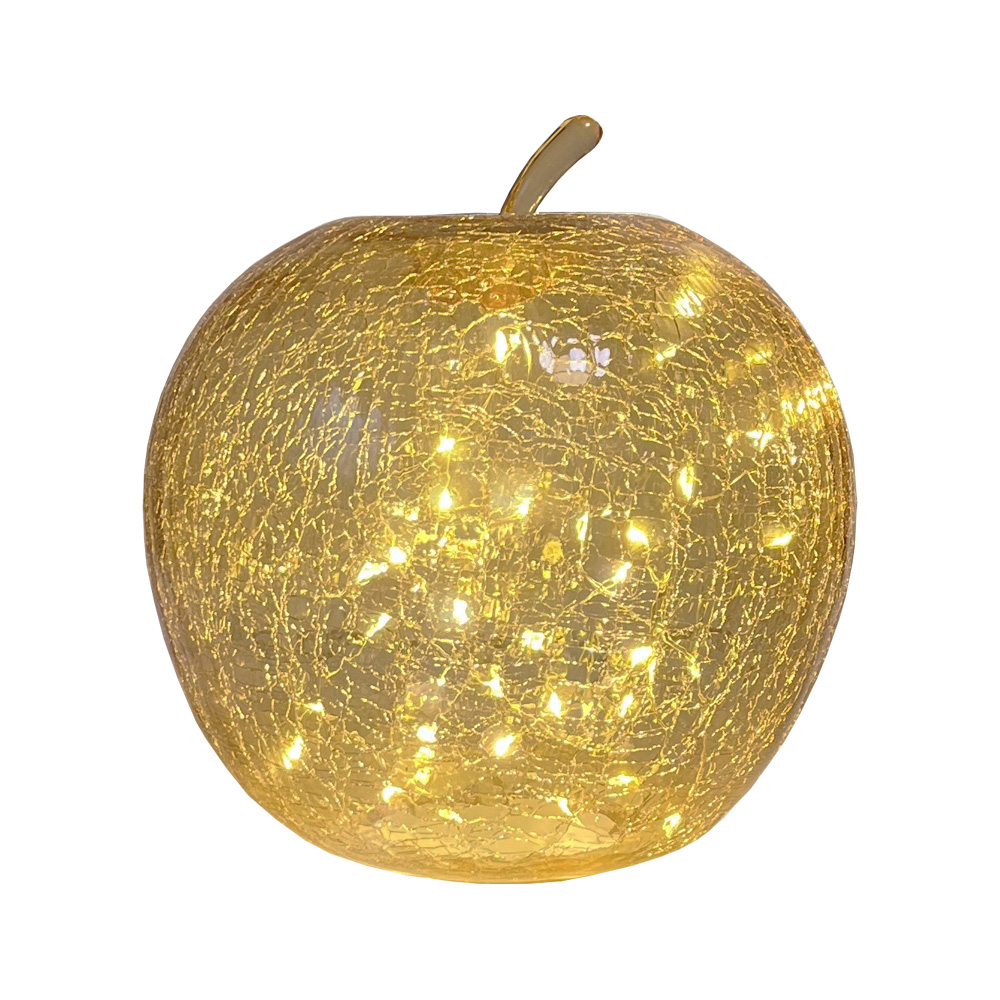 Äpple 22cm Beige tafellamp Van Pixie Design - De lamp is voorzien van een timer en een praktische 5-staps dimmer, waarmee u het licht naar wens kunt aanpassen.