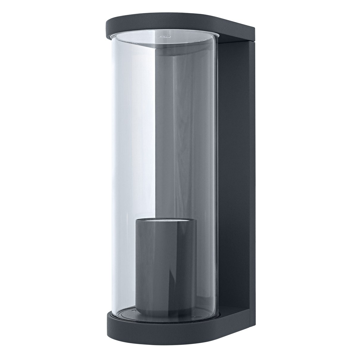 Tubular Donkergrijs buitenlamp Van Osram - Tubular is een elegante en functionele gevellamp die duurzaamheid en stijl combineert.