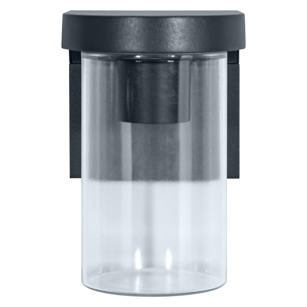 Cascade Donkergrijs buitenlamp Van Osram - Deze lamp is gemaakt van aluminium en glas en geeft prachtig en effici&euml;nt licht.