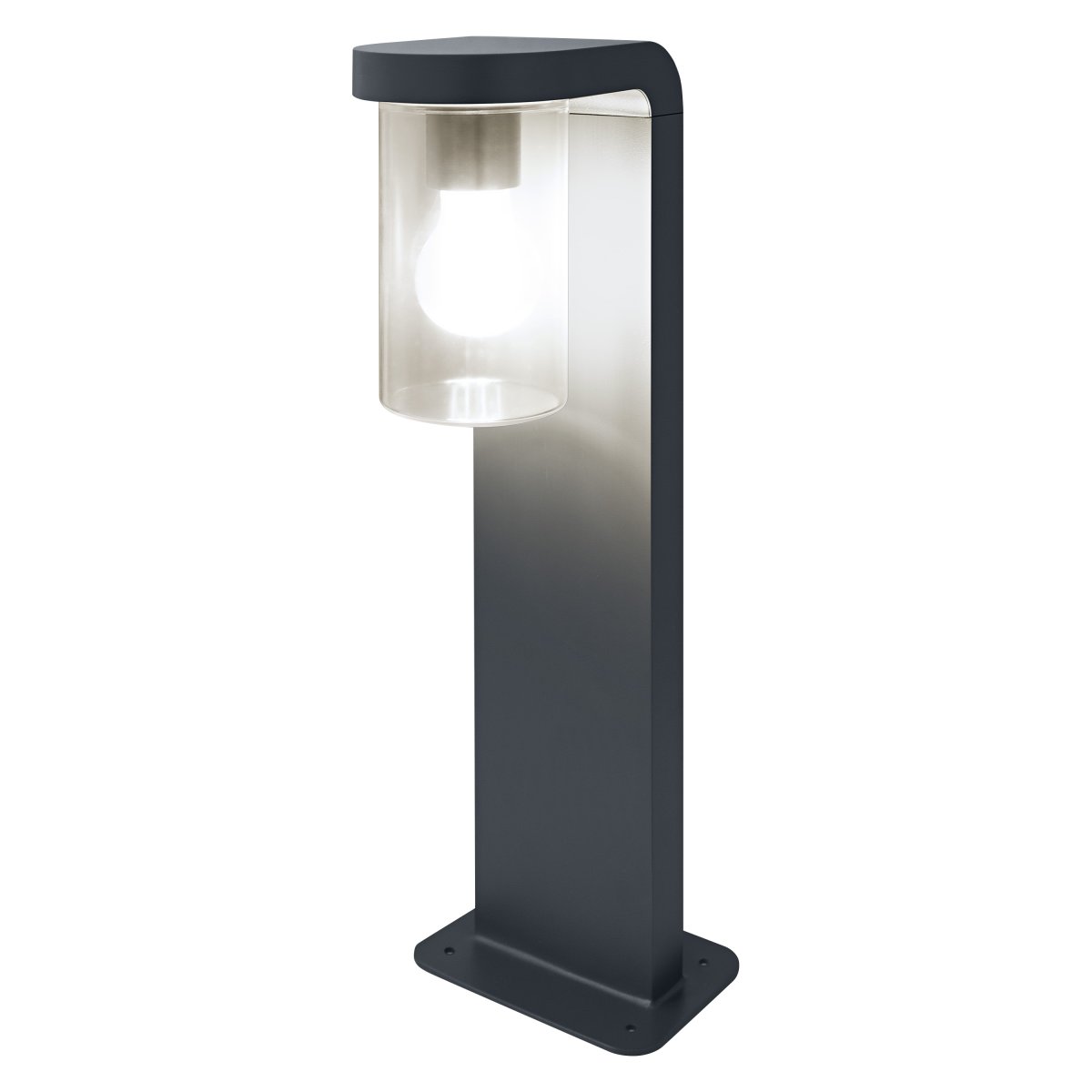 Cascade 50cm Donkergrijs lichtpaaltjes Van Osram - Deze lamp is gemaakt van aluminium en glas en geeft prachtig en effici&euml;nt licht.