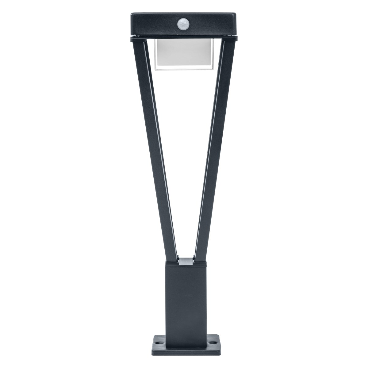 Bouquet Sensor Zwart solarlamp Van Osram - De ingebouwde PIR-bewegingssensor en daglichtsensor zorgen ervoor dat de lamp automatisch aangaat als er beweging is in het donker.
