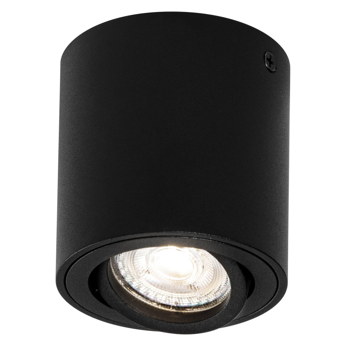 Surface Round Zwart spot Van - Placera f&ouml;rslagsvis flera i grupp eller rad i k&ouml;ket, vardagsrummet eller hallen.