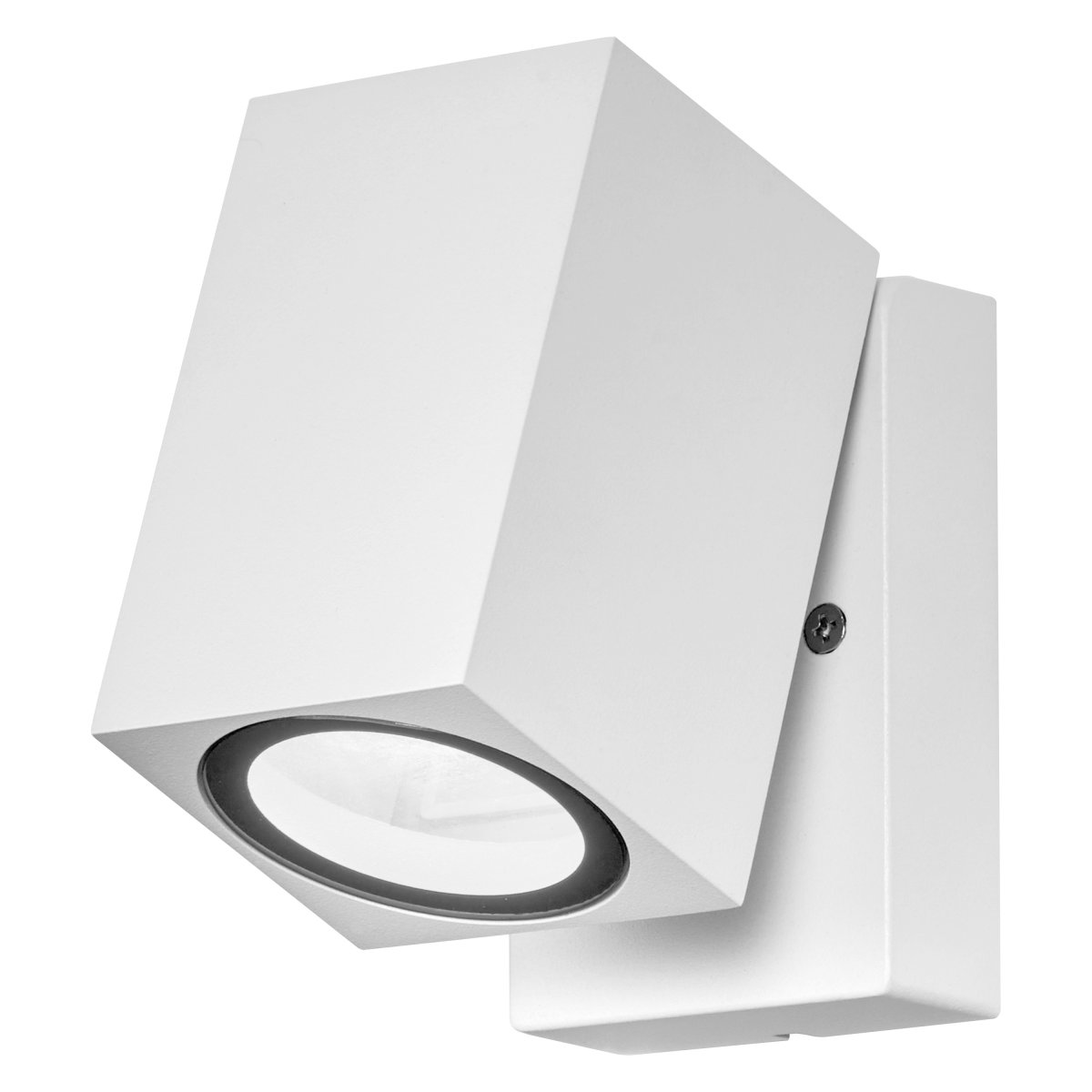 Cube Wit buitenlamp Van Osram - Gemaakt van gegoten aluminium en met een IP44-classificatie is het duurzaam en perfect voor gevels, ingangen en patio's.